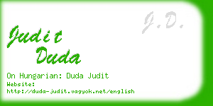 judit duda business card